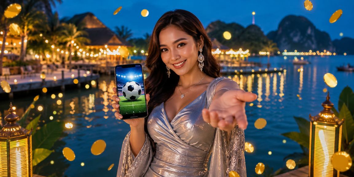 Pengguna Langkawi membuat pertaruhan football di platform 340 semasa Hari Raya
